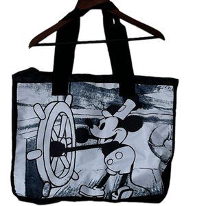 Shop Disney XL Steamboat Willie Tote Bag